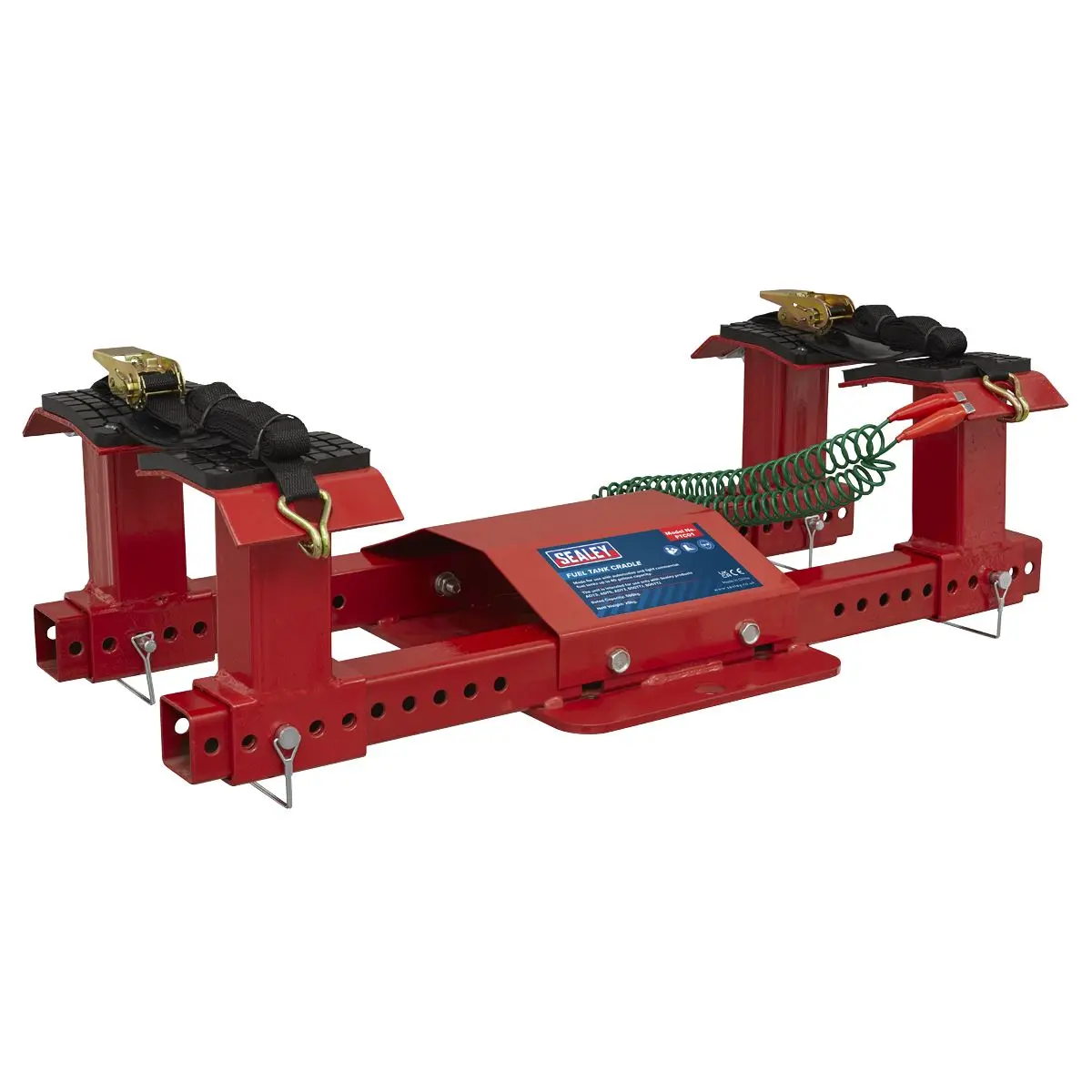 Sealey Fuel Tank Cradle and 800kg Transmission Jack Combo - Image 7