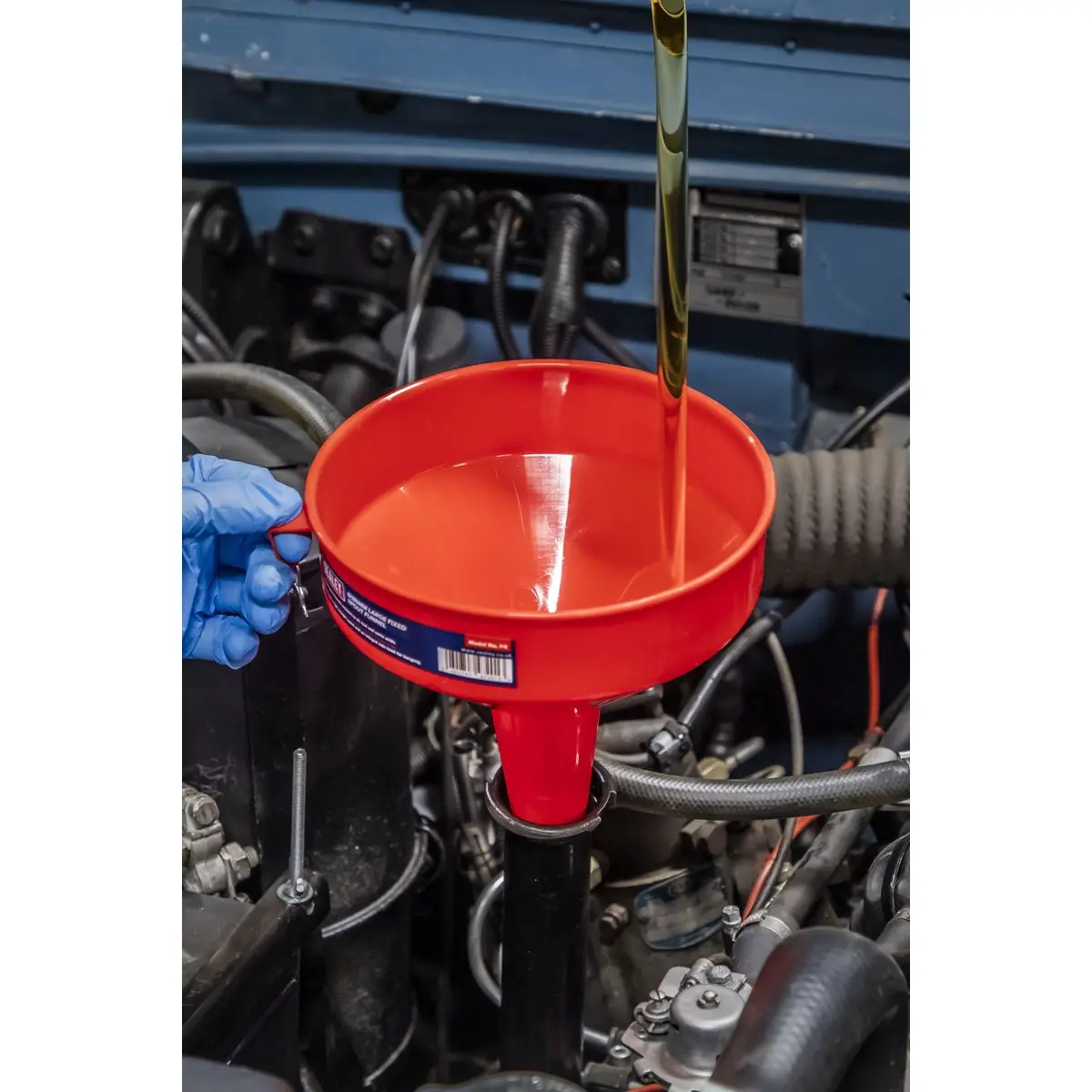 Sealey Funnel Medium Ø185mm Fixed Spout - Image 7