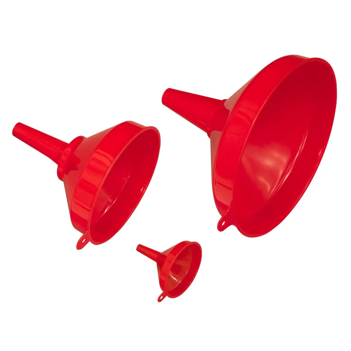 Sealey Funnel Set 3pc Fixed Spout - Image 10
