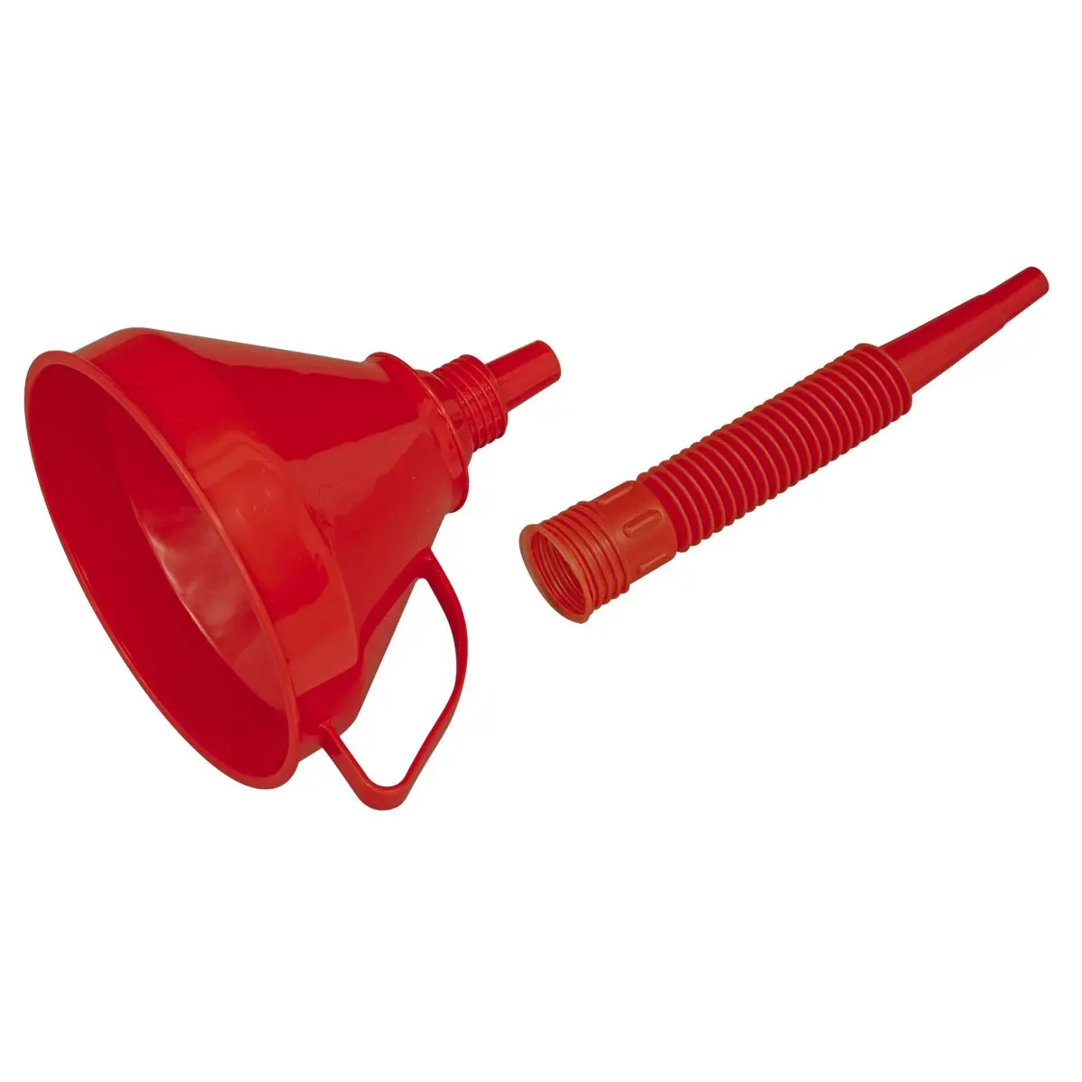 Sealey Funnel with Flexible Spout & Filter Medium Ø160mm - Image 3