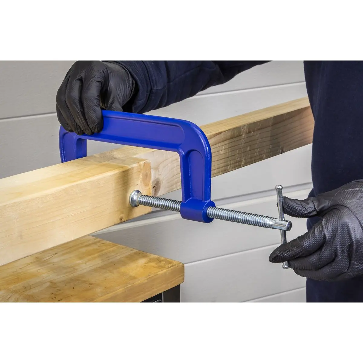 Sealey G-Clamp Set 150mm & 200mm 4pc - Image 2