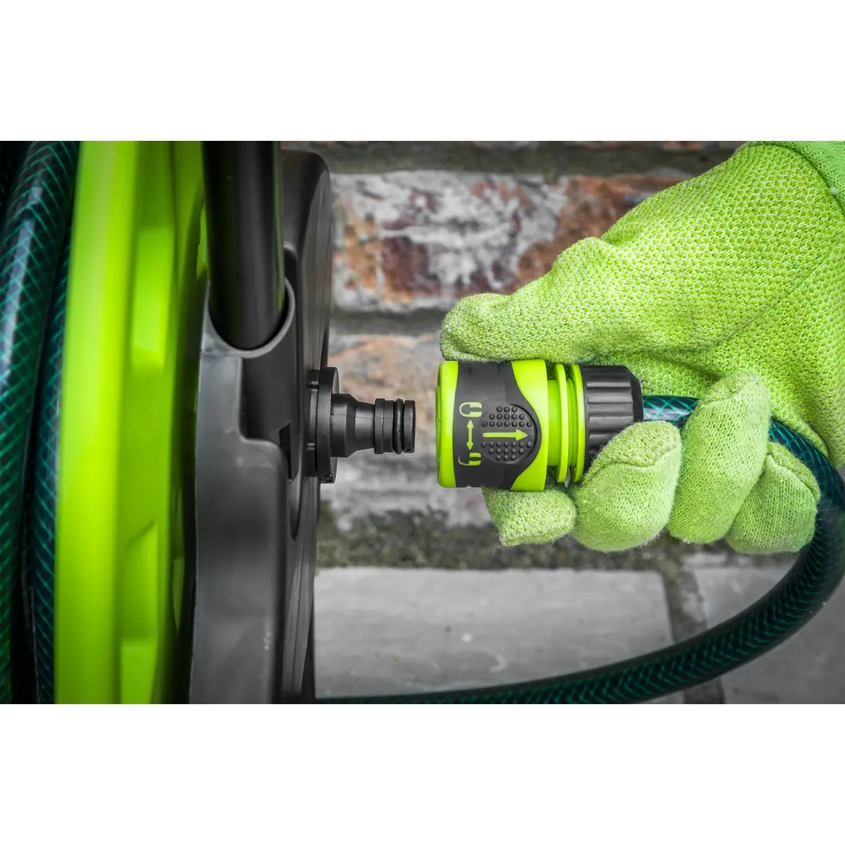 Sealey Garden Hose Trolley 60m Capacity - Image 8