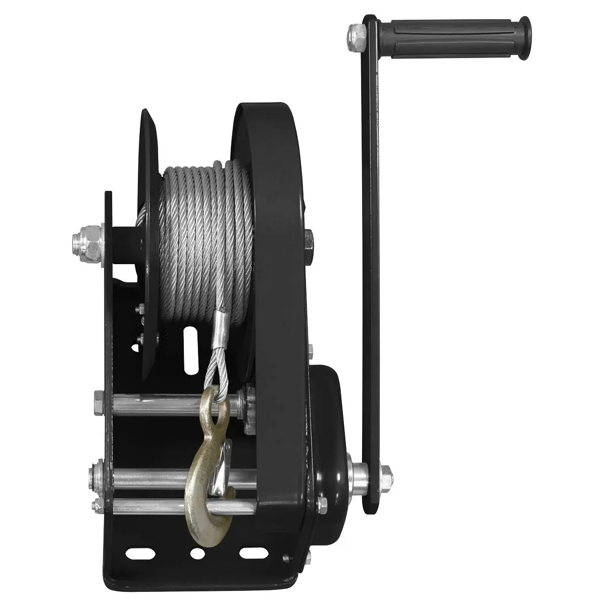 Sealey Geared Hand Winch with Brake & Cable 1130kg Capacity - Image 3