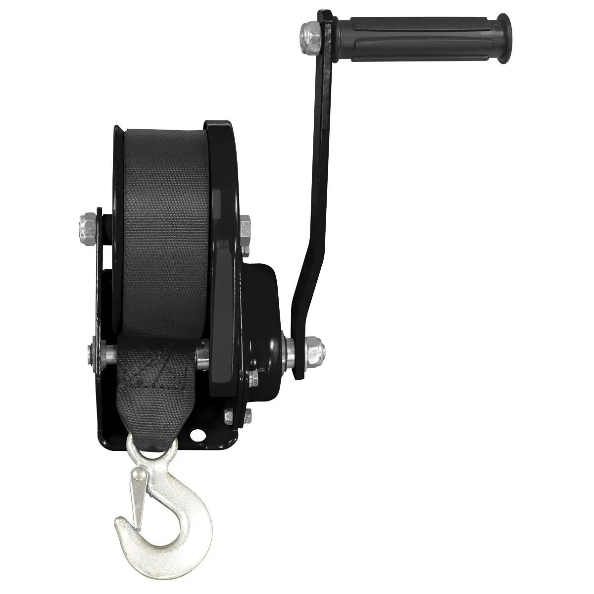 Sealey Geared Hand Winch with Brake & Webbing 540kg Capacity - Image 3