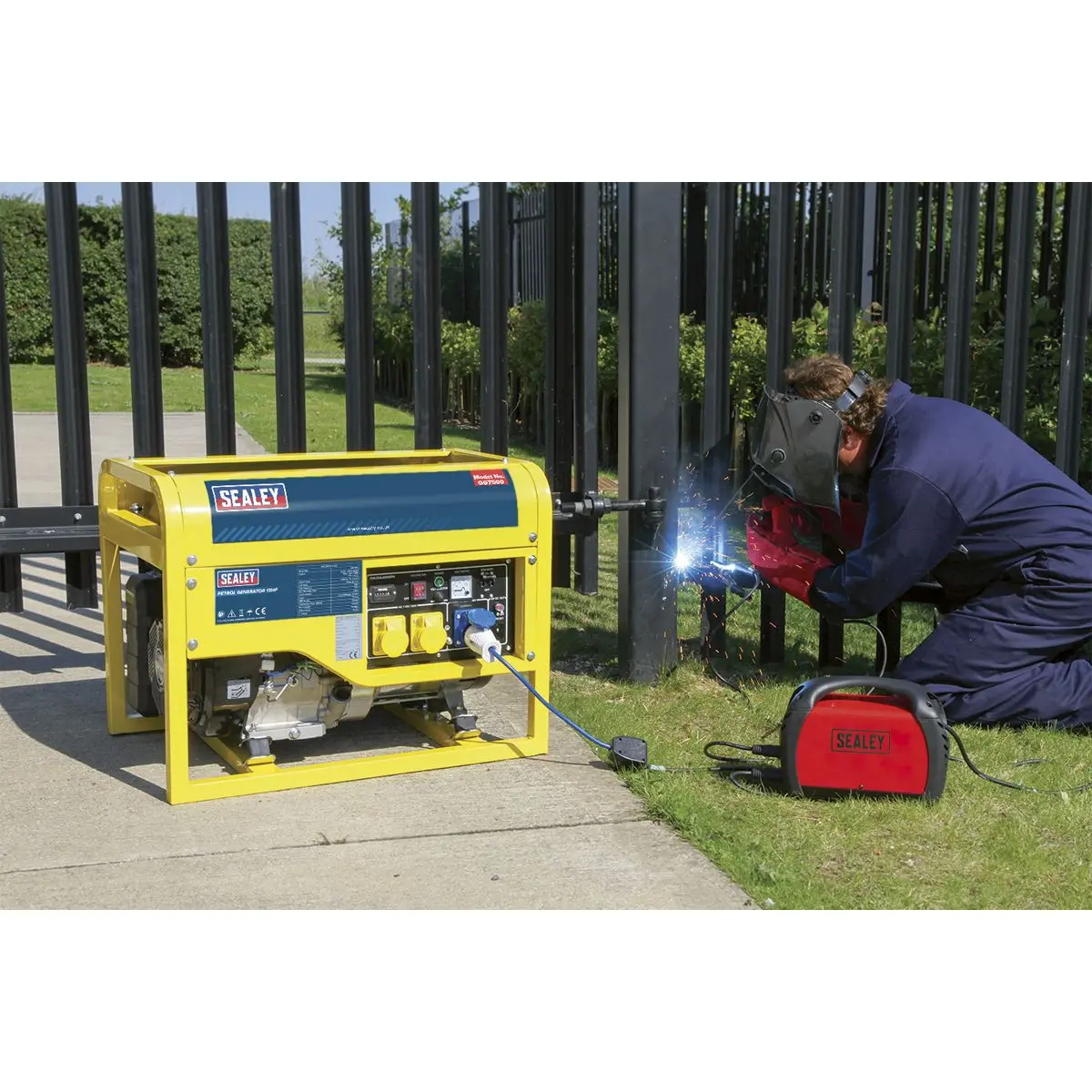 Sealey Generator 6000W 110/230V 13hp - Image 4