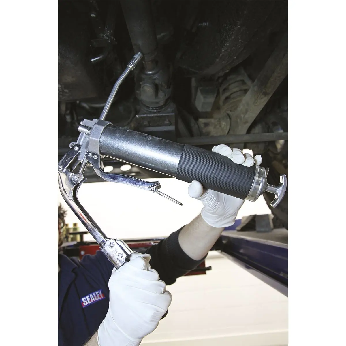 Sealey Grease Gun 2-Way Operating 3-Way Fill Heavy-Duty - Image 4