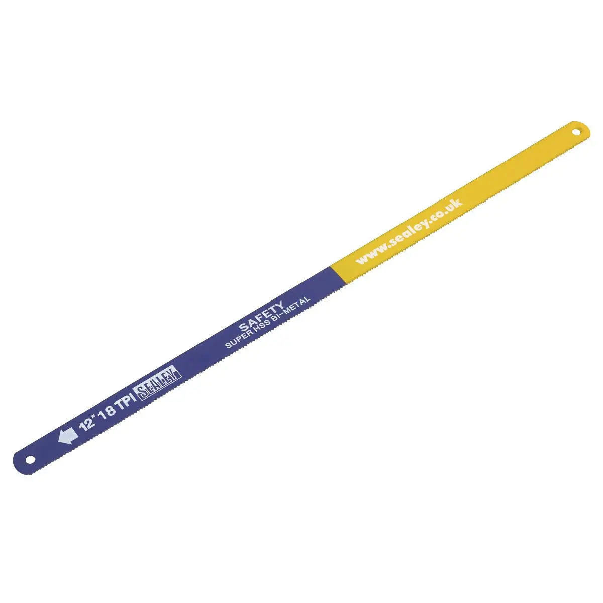 Sealey Hacksaw Blade 300mm HSS Bi-Metal 18tpi Pack of 5 - Image 2