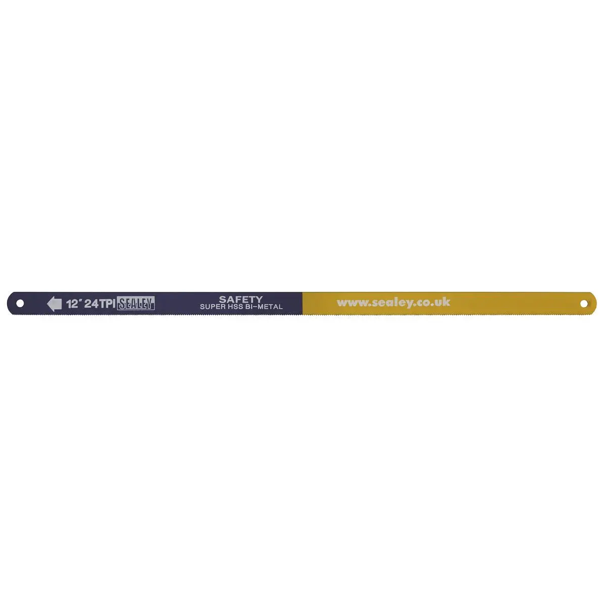Sealey Hacksaw Blade 300mm HSS Bi-Metal 24tpi Pack of 5 - Image 7