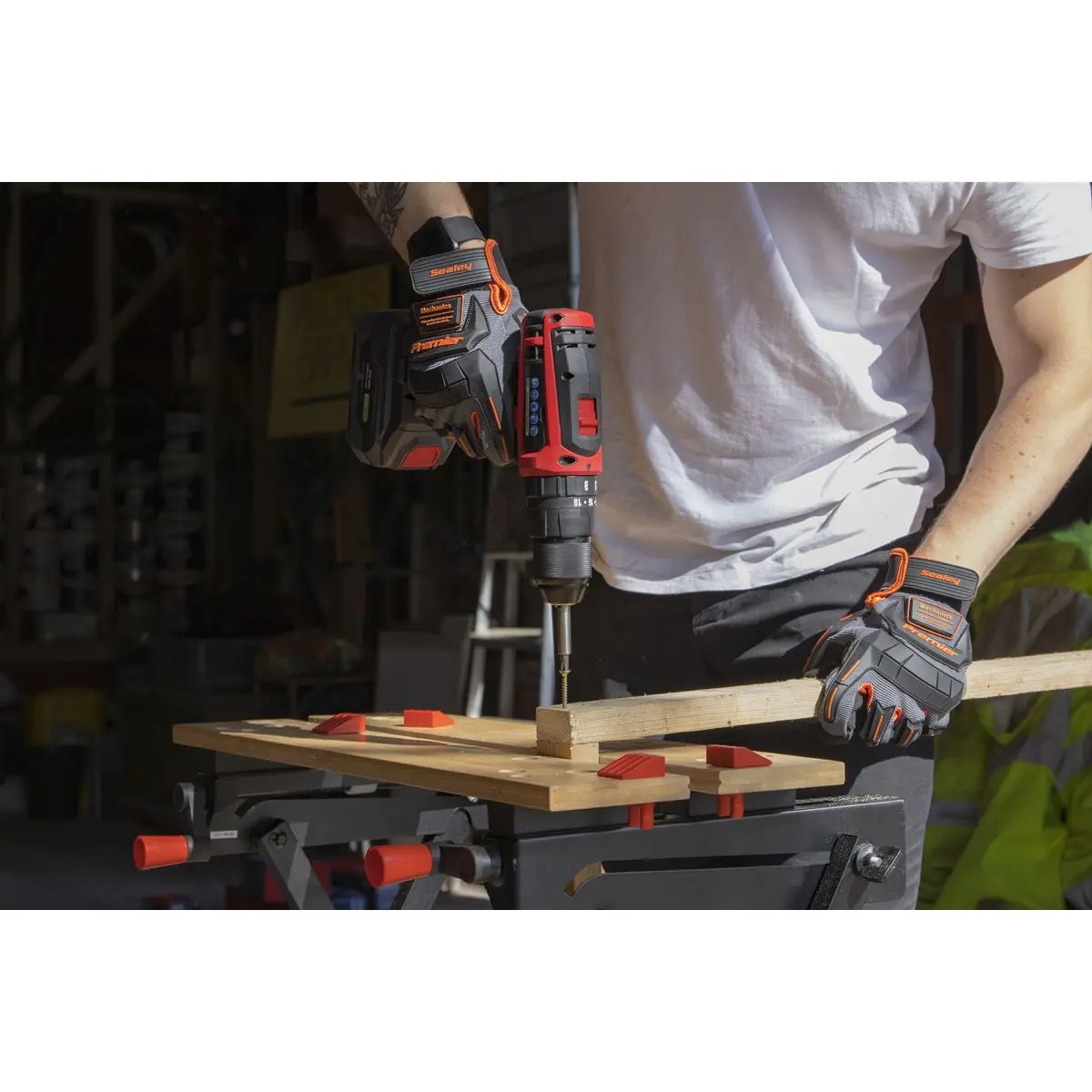 Sealey Combi Drill Ø13mm 20V SV20 Series - Body Only - Image 10