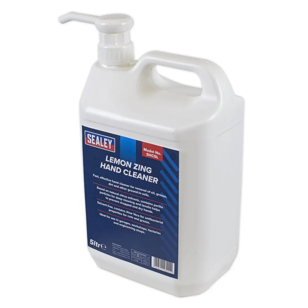 Sealey Hand Cleaner 5L Lemon Zing