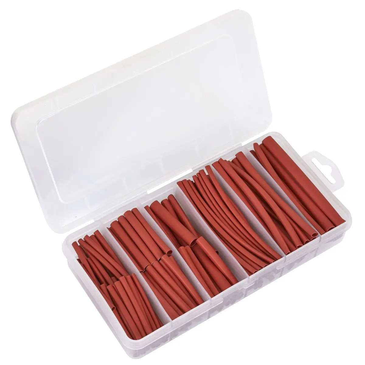 Sealey Heat Shrink Tubing Assortment 180pc 50 & 100mm Red