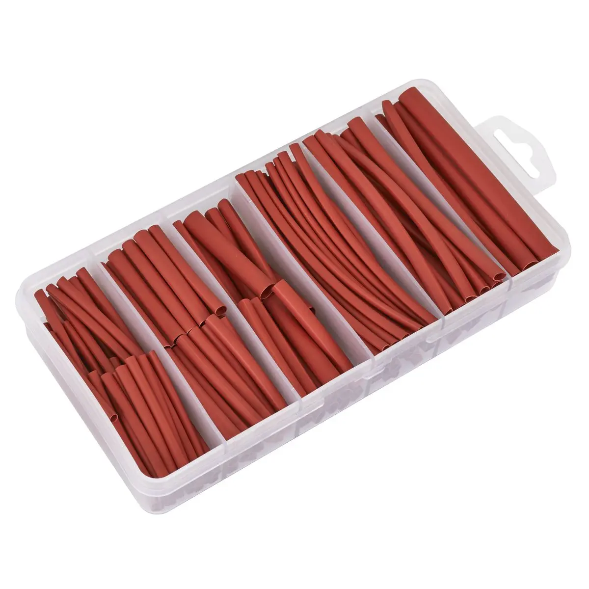Sealey Heat Shrink Tubing Assortment 180pc 50 & 100mm Red - Image 5