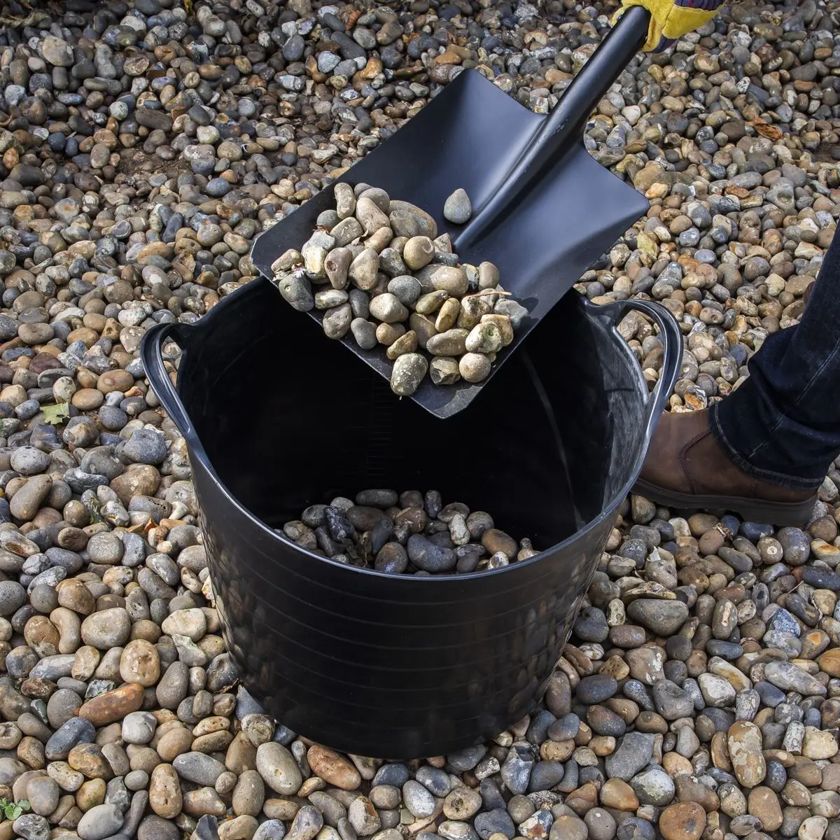 Sealey Heavy-Duty Flexi Tub 40L - Black - Image 4
