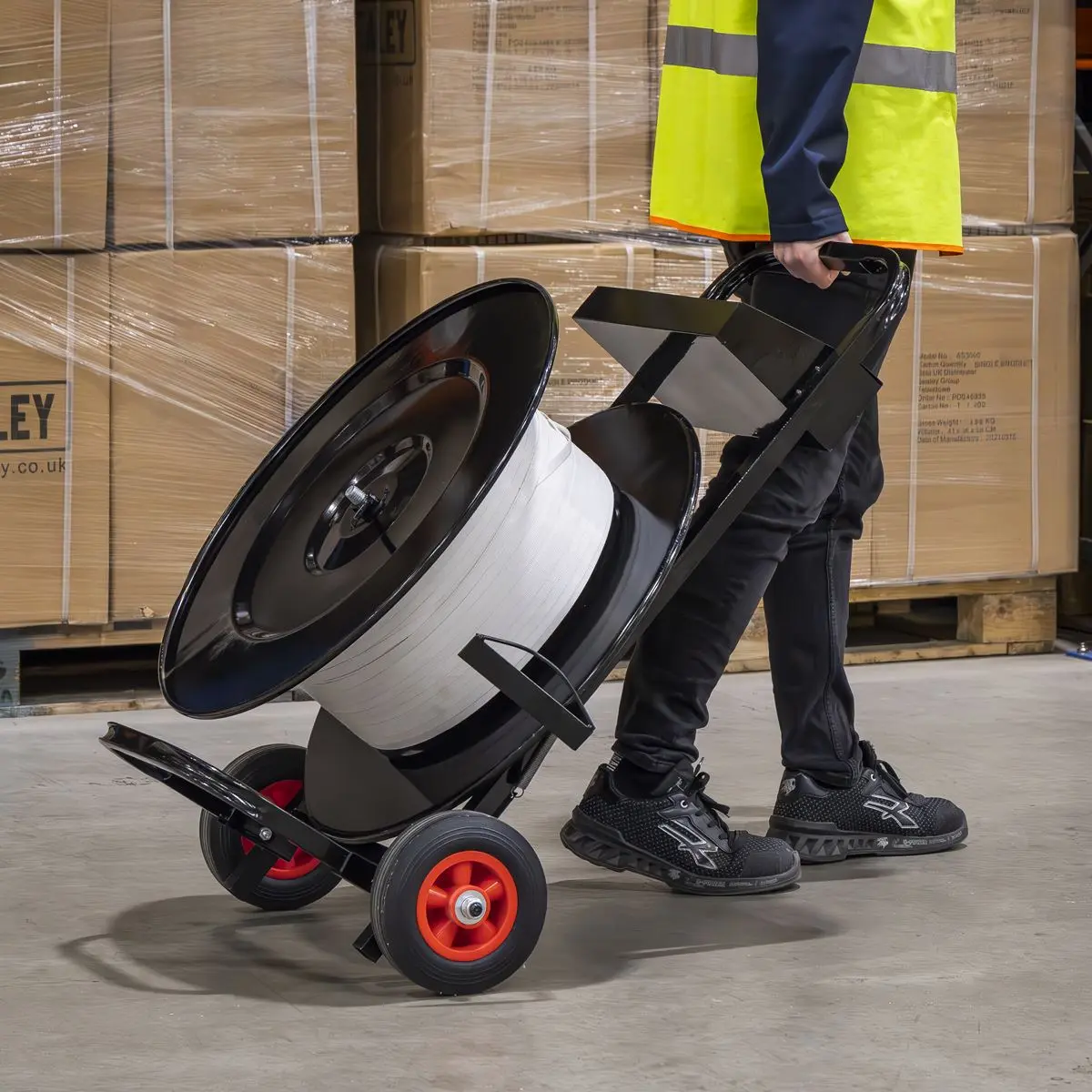 Sealey Heavy-Duty Mobile Strapping Dispenser - Image 5