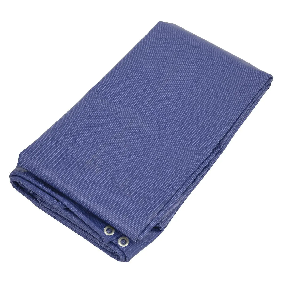 Sealey Heavy Duty PVC Tarpaulin 4.88 x 6.10m - Blue - Image 2