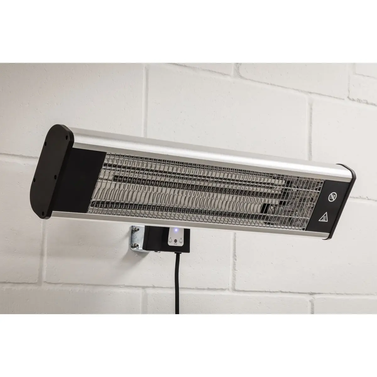 Sealey High Efficiency Carbon Fibre Infrared Wall Heater 1800W/230V - Image 5