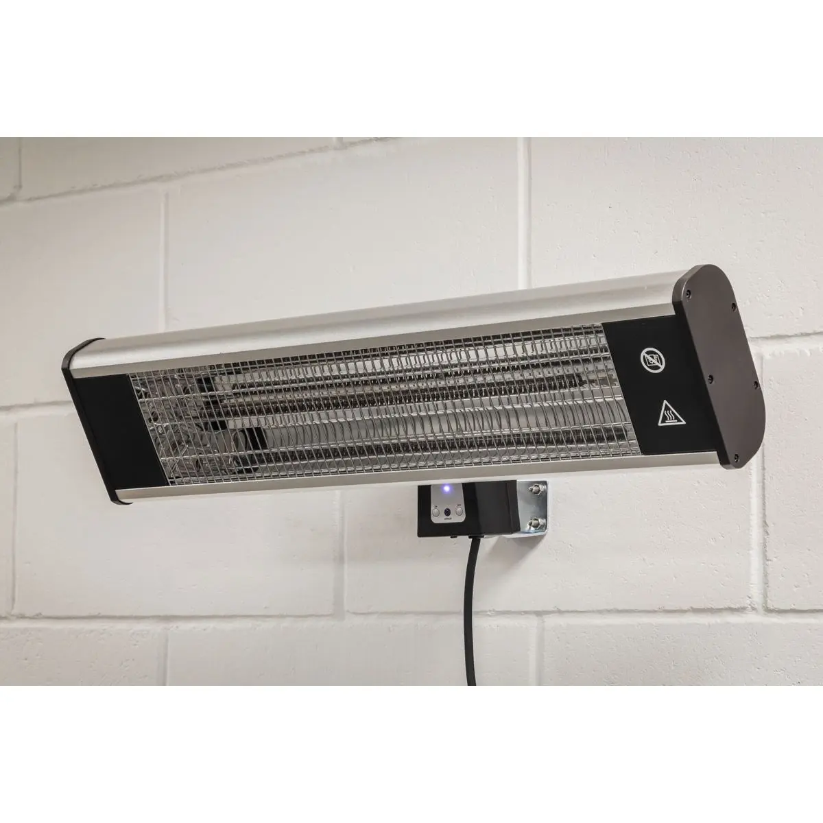 Sealey High Efficiency Carbon Fibre Infrared Wall Heater 1800W/230V - Image 6