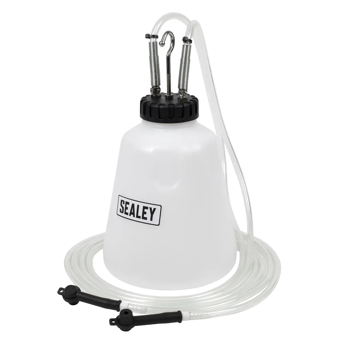 Sealey High Flow Twin Pipe Brake Bleed Bottle 2L - Image 2