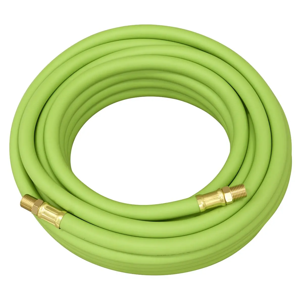 Sealey High-Visibility Hybrid Air Hose with 1/4"BSP Unions 10m x 8mm