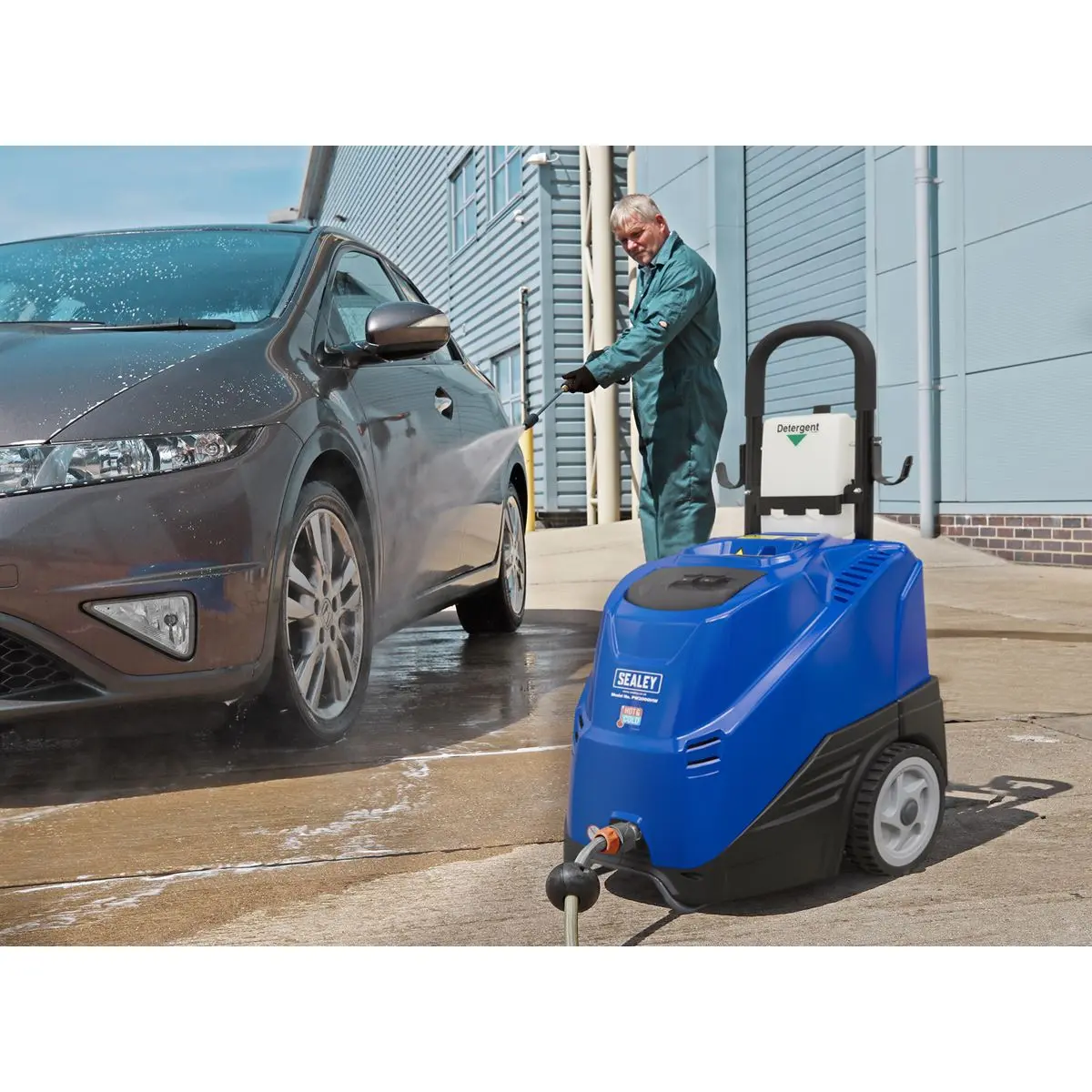 Sealey Hot Water Pressure Washer 135bar 230V - Image 4