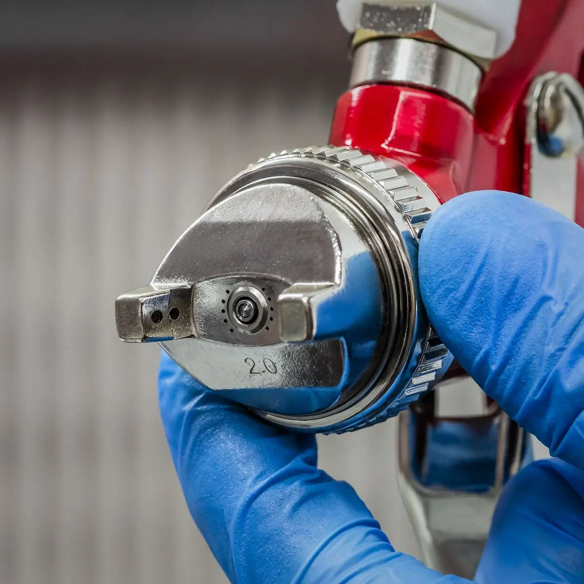 Sealey HVLP Gravity Feed Spray Gun - 2mm Set-Up - Image 6