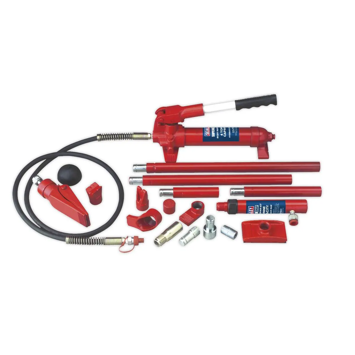 Sealey Hydraulic Body Repair Kit 4 Tonne SuperSnap® Type - Image 2