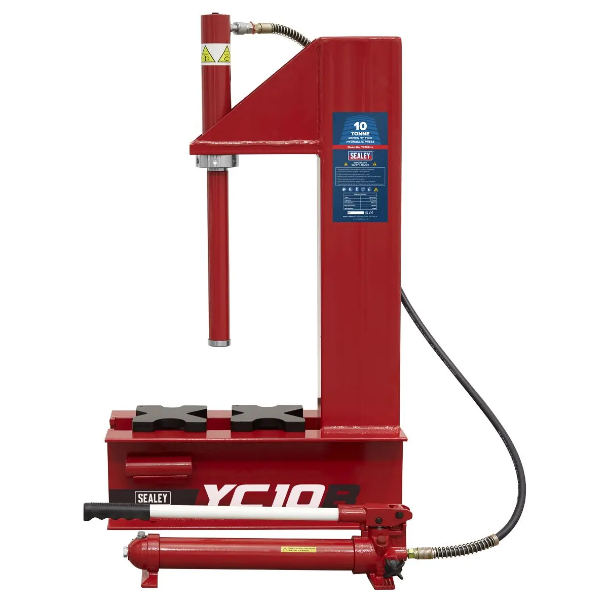 Sealey Hydraulic Bench 'C' Type Press 10 Tonne - Image 7