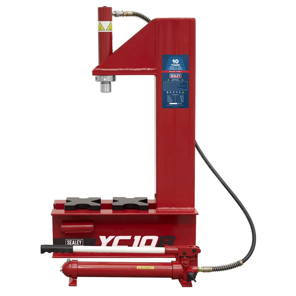 Sealey Hydraulic Bench 'C' Type Press 10 Tonne - Image 9
