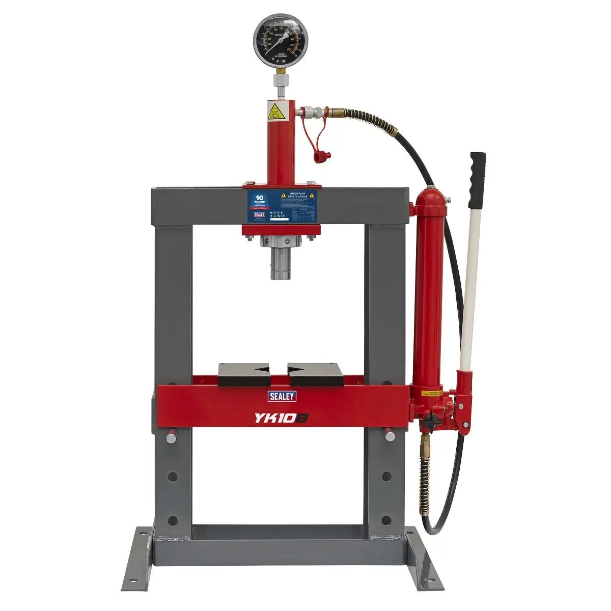 Sealey Hydraulic Bench Type Press 10 Tonne - Image 3