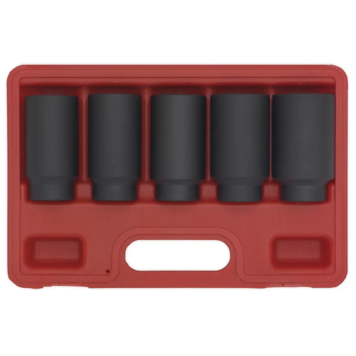 Sealey Impact Hub Nut Socket Set 5pc 1/2"Sq Drive - Image 3