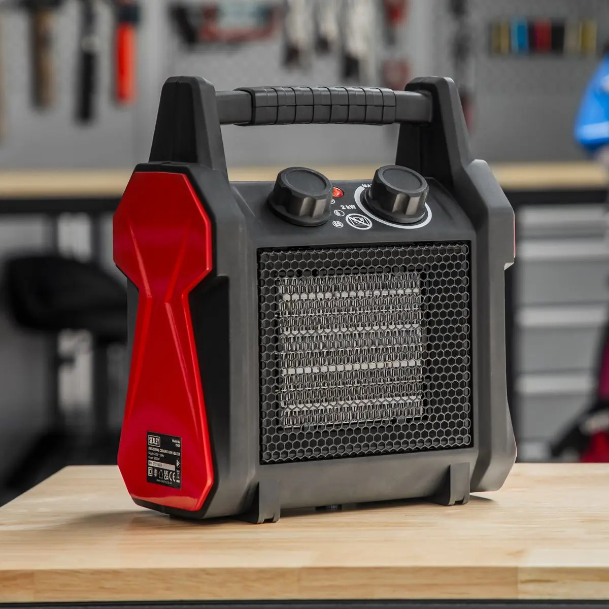 Sealey Industrial Ceramic Fan Heater 2000W - Image 6