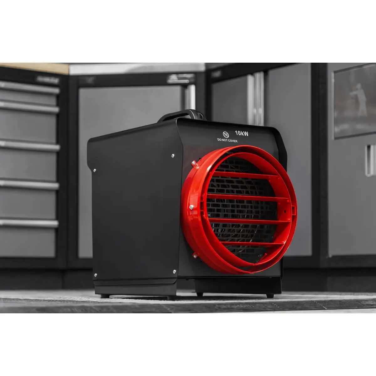Sealey Industrial Fan Heater 10kW with Ducting - Image 7