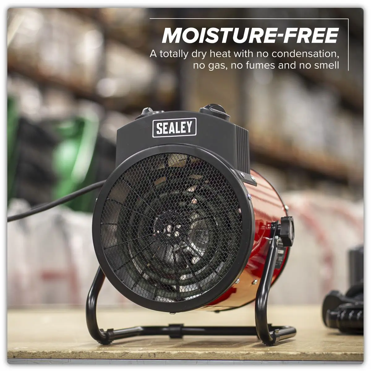 Sealey Industrial Fan Heater 2000W/230V - Image 10