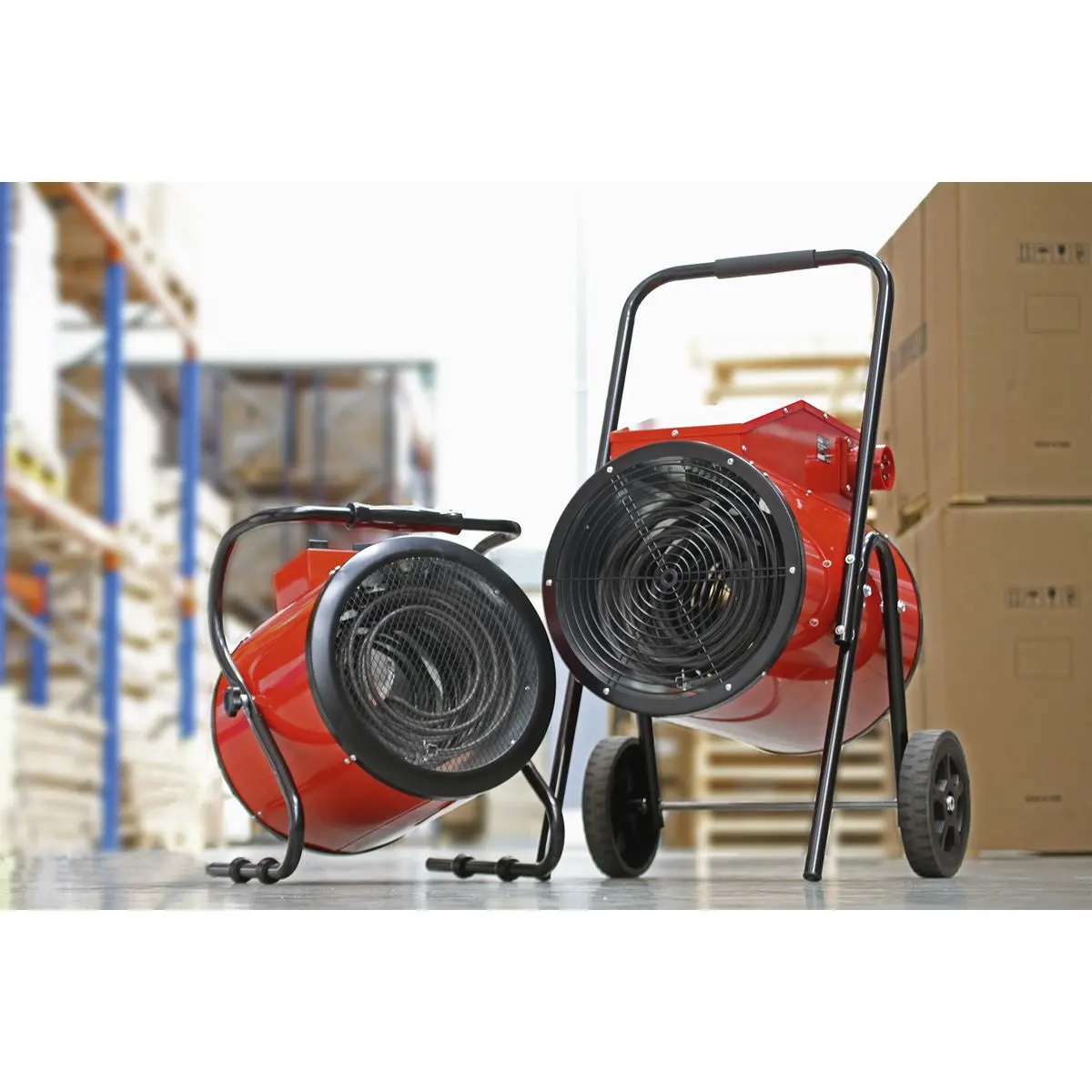 Sealey Industrial Fan Heater 5kW 415V 3ph - Image 11