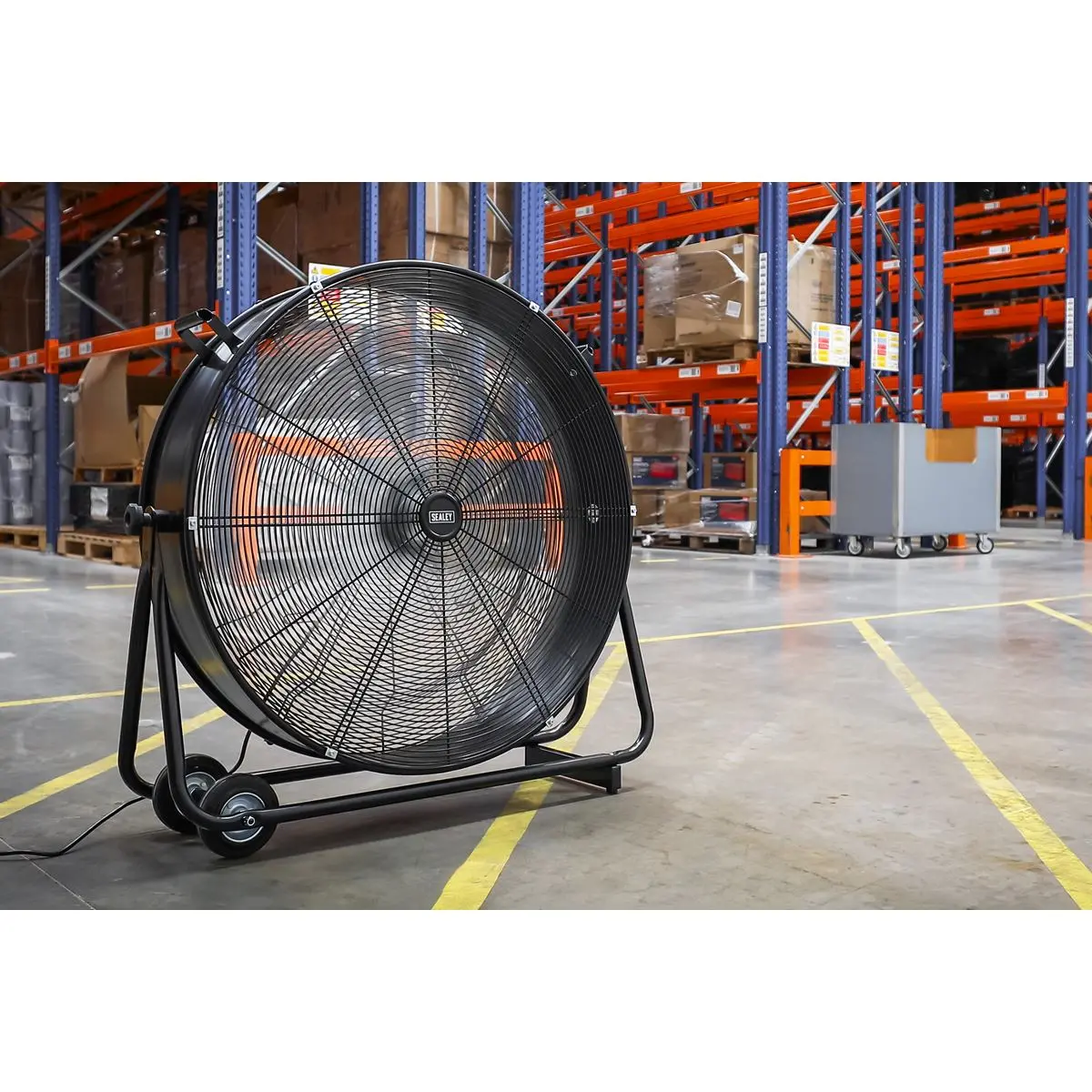 Sealey Industrial High Velocity Drum Fan 30" 230V - Image 7