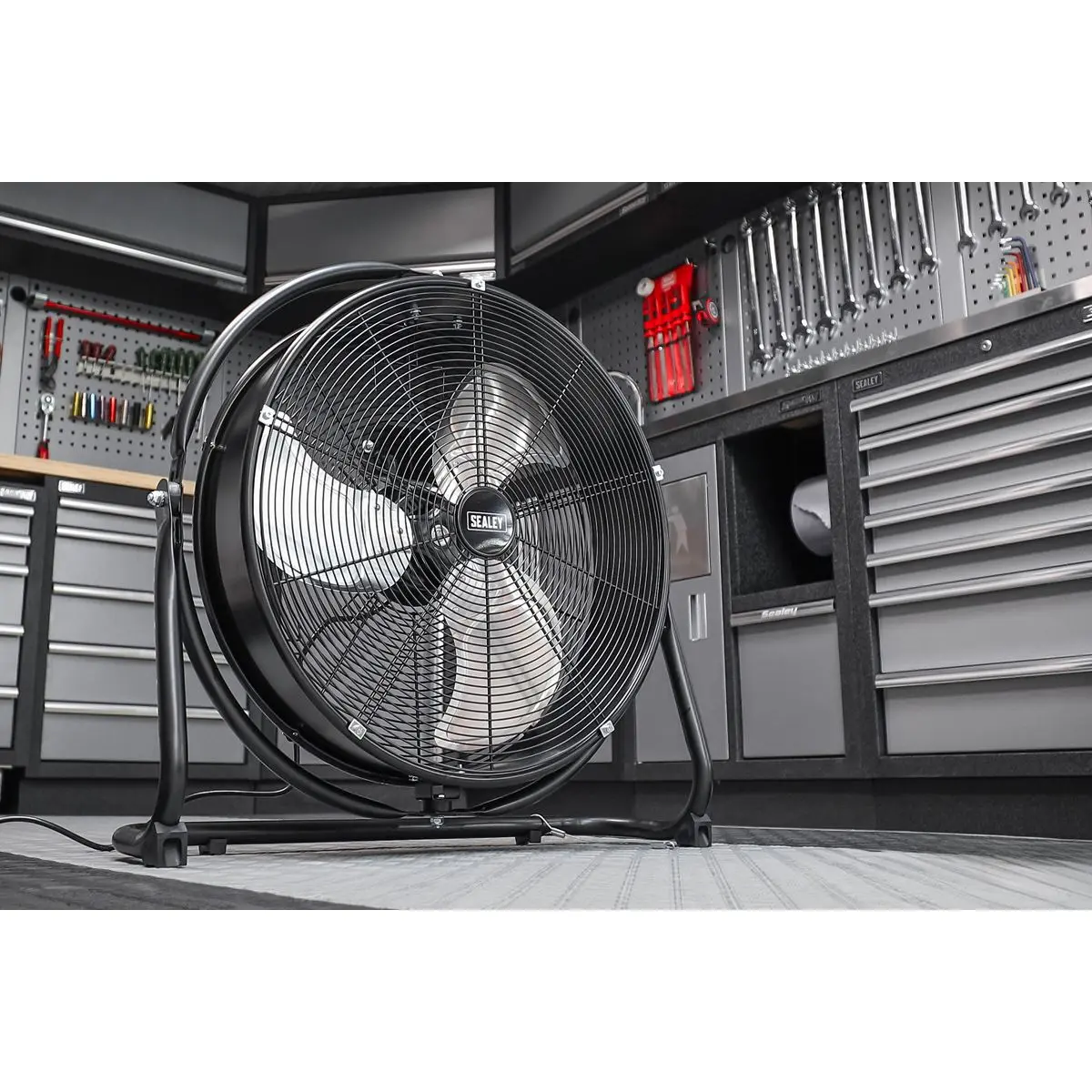 Sealey Industrial High Velocity Orbital Drum Fan 20" 230V - Image 9