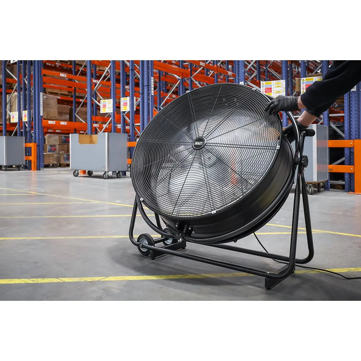 Sealey Industrial High Velocity Orbital Drum Fan 30" 230V - Image 6