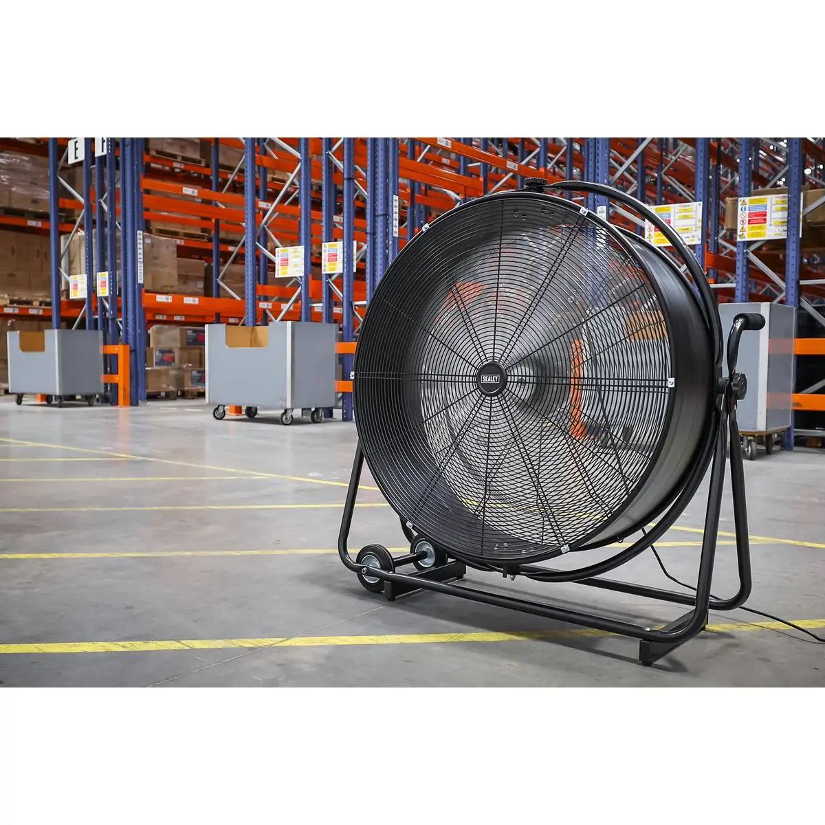 Sealey Industrial High Velocity Orbital Drum Fan 30" 230V - Image 9