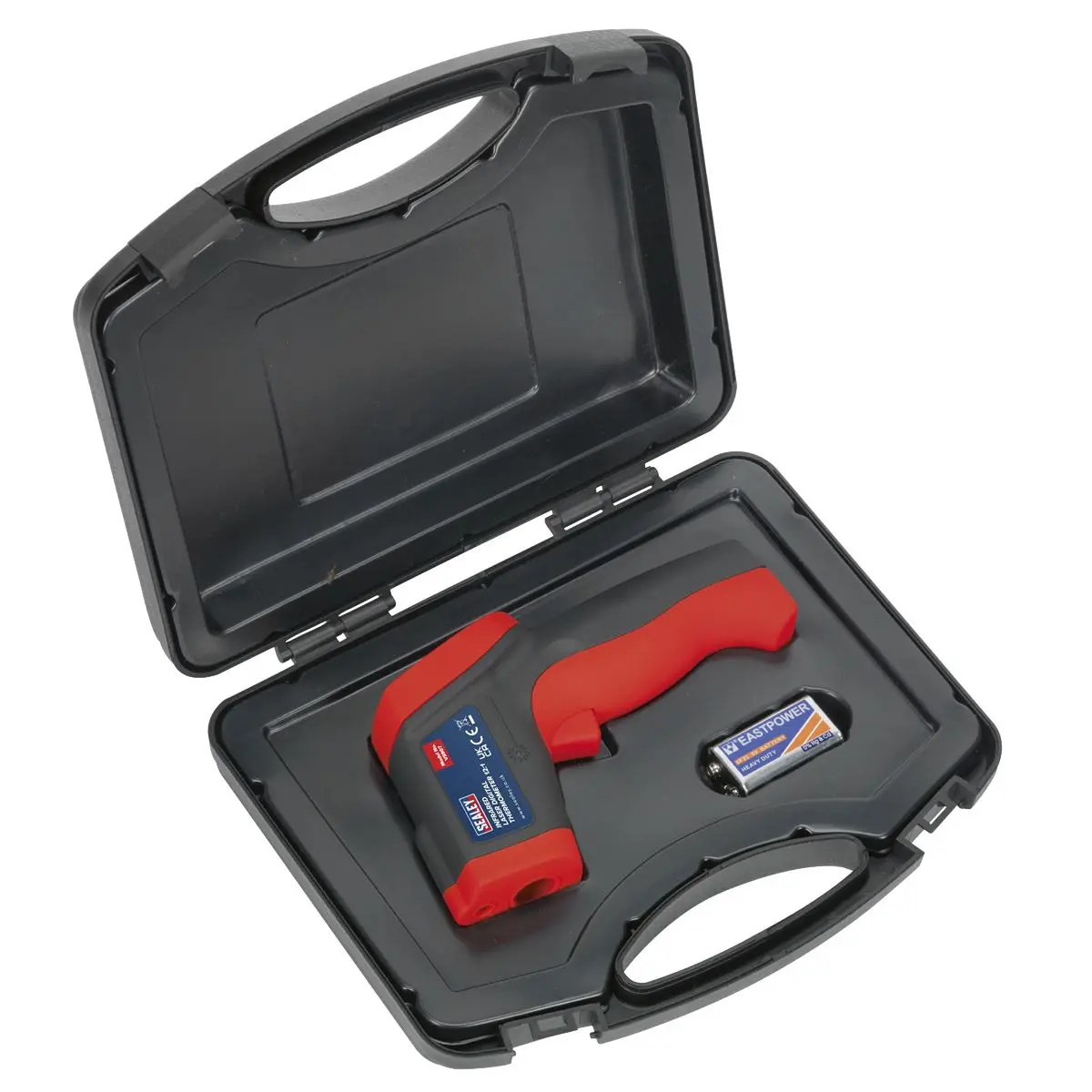 Sealey Infrared Laser Digital Thermometer 12:1 - Image 3