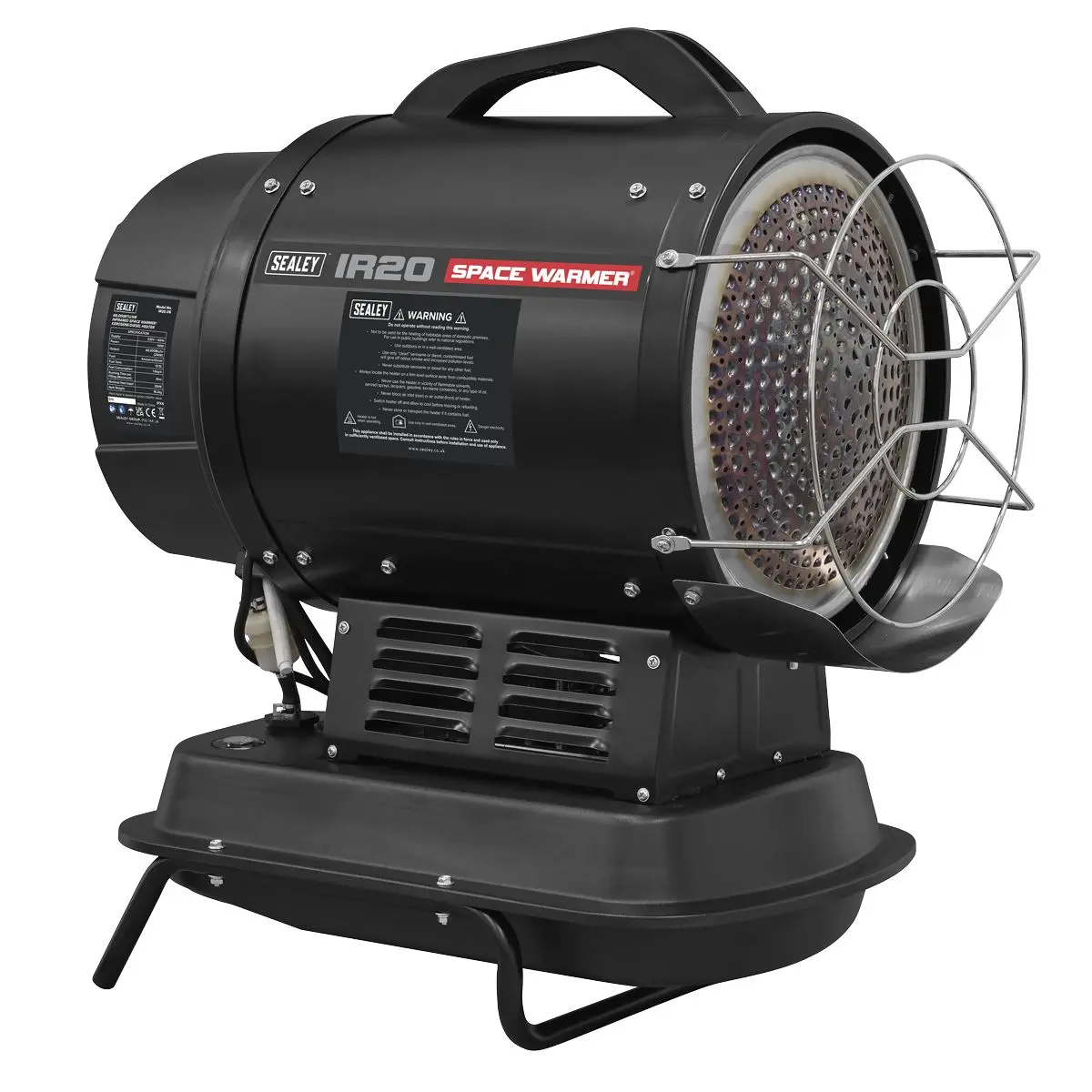 Sealey Infrared Space Warmer Kerosene/Diesel Heater 68,000Btu/hr - Image 2