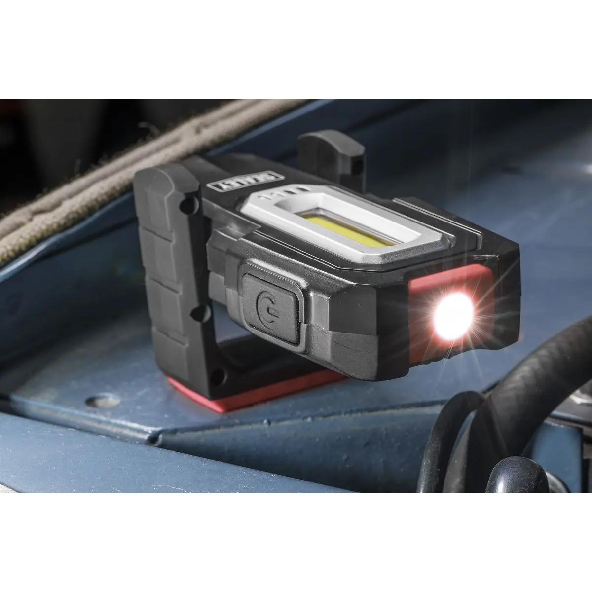 Sealey Inspection Light (x2) 3W COB & 1W SMD LED & Double Wireless Charging Base - Image 3