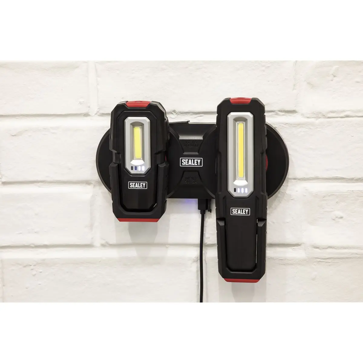 Sealey Inspection Light 3W & 5W COB LED & Double Wireless Charge Base - Image 12