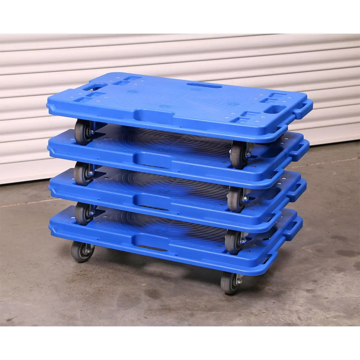 Sealey Interlocking Plastic Dolly 150kg Capacity - Image 4