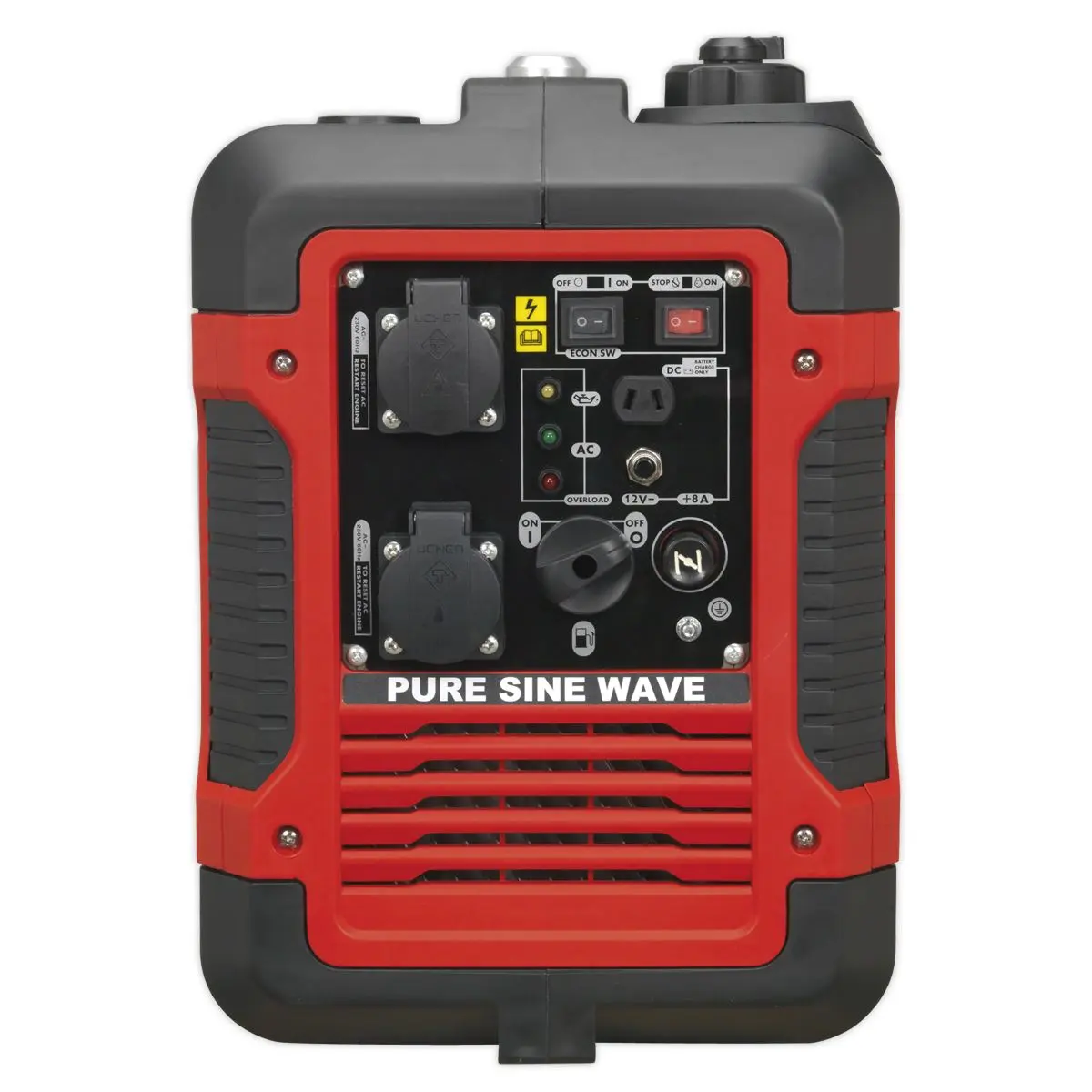 Sealey Inverter Generator 2000W 230V 4-Stroke Engine - Image 8