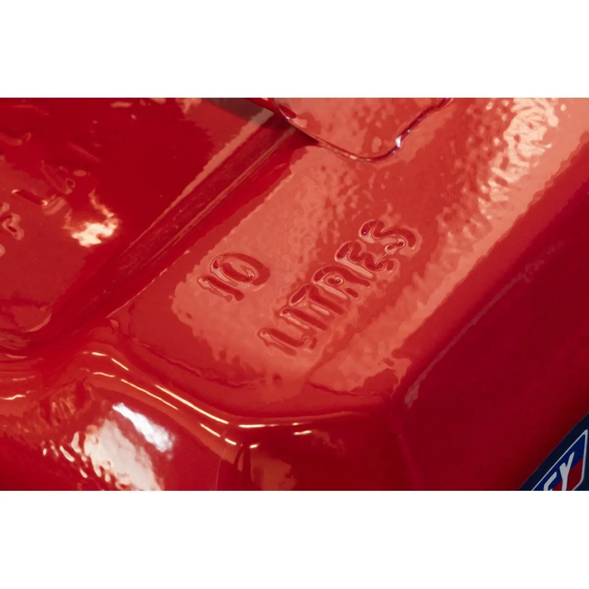 Sealey Jerry Can 10L - Red - Image 5
