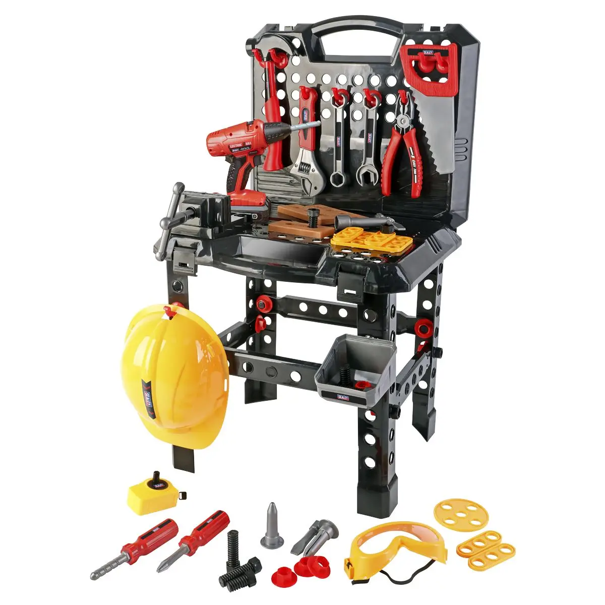 Sealey Junior Toy Tool Kit With Workbench 90pc - Image 2