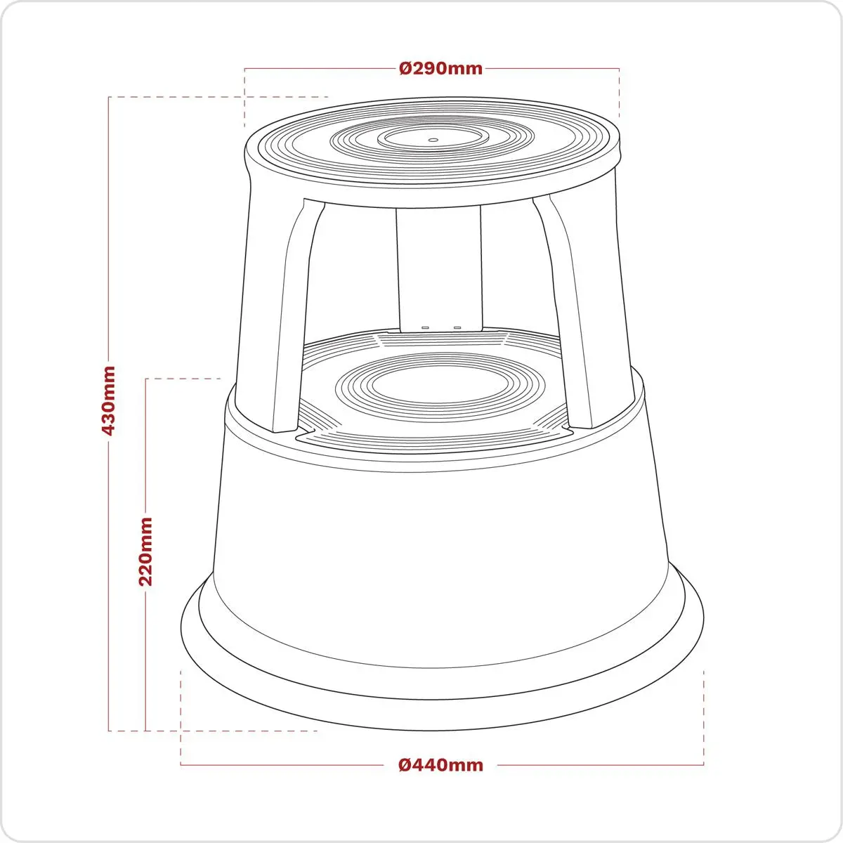 Sealey Kick-Step Steel - Image 7