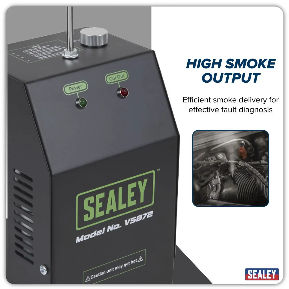 Sealey Leak Detector Smoke Diagnostic Tool - Image 5