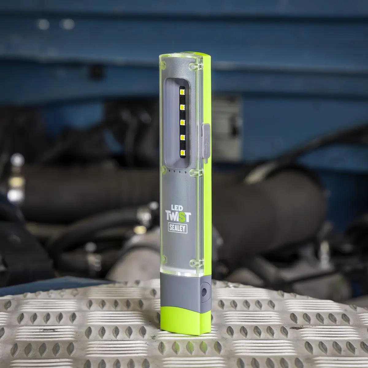 Sealey LED Twist Rechargeable Inspection Light 1W & 1W SMD - Image 8
