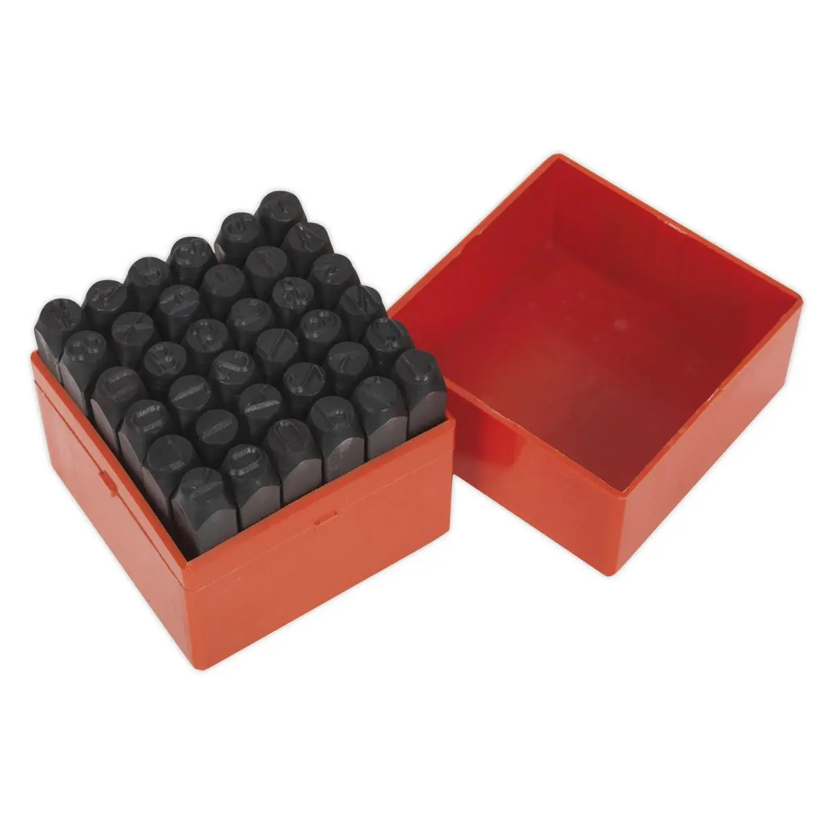 Sealey Letter & Number Punch Set 36pc 10mm - Image 3